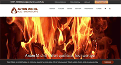 Desktop Screenshot of michel-brennstoffe.de